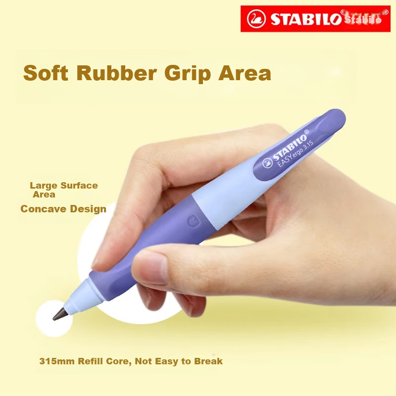 STABILO Germany Imported 3.15mm Chunky HB Pencil for Kids Primary School Stationery Blue