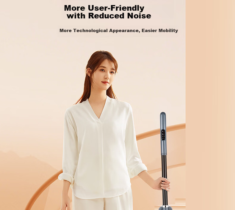 Supor Floor Washer K2 - 2-in-1 Wash and Mop Machine, Solid-Liquid Separation, Odorless, Quiet, Lightweight, Self-Propelled Electric Mop, Home Use, Starry Gray 30