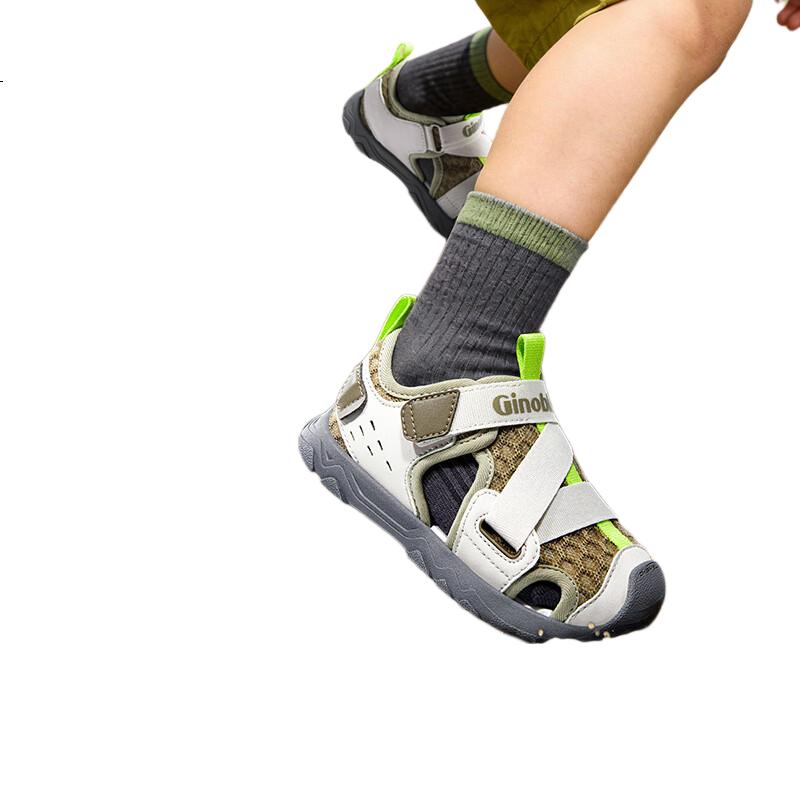 Ginoble Baby Walking Shoes 2026 Summer Breathable Sandals for Boys and Girls Ages 1-5 GW1873 Deep Cobalt Blue