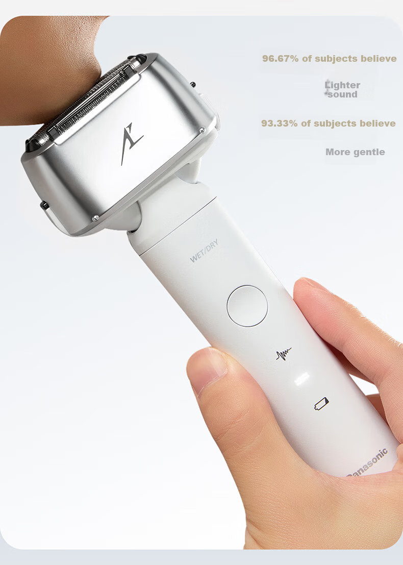 Panasonic New Little Hammer 4.0 Electric Shaver Reciprocating Smooth Dual Roller Skin-Friendly Portable Razor LM37 White 2026 New Model Gift for Boyfriend Birthday Price Guarantee 618 6