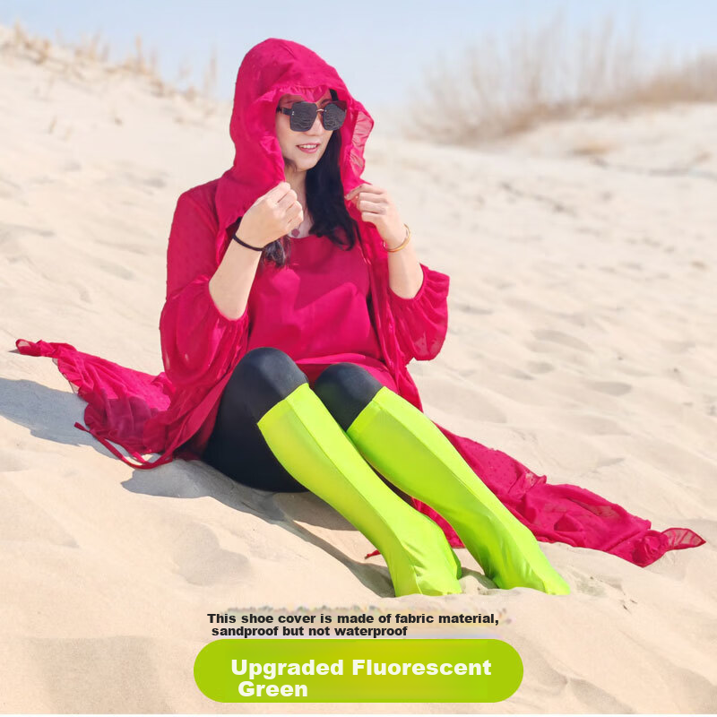 FOOTOPPO Sandproof Shoe Covers for Adults and Children Desert Hiking Sand Sliding Outdoor Sand Covers Sand Ground Foot Covers Beach Socks