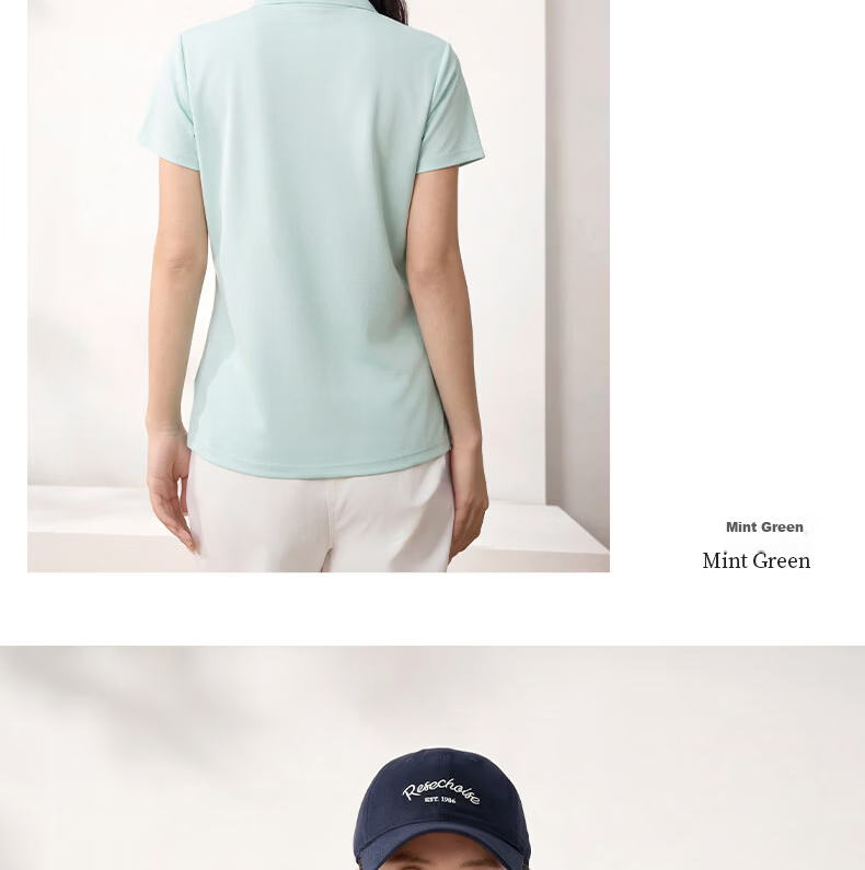 361° Women's Spring Summer Sports Polo Shirt Quick-Dry Fitness Casual Running Short Sleeve Top 662624111H-2 21
