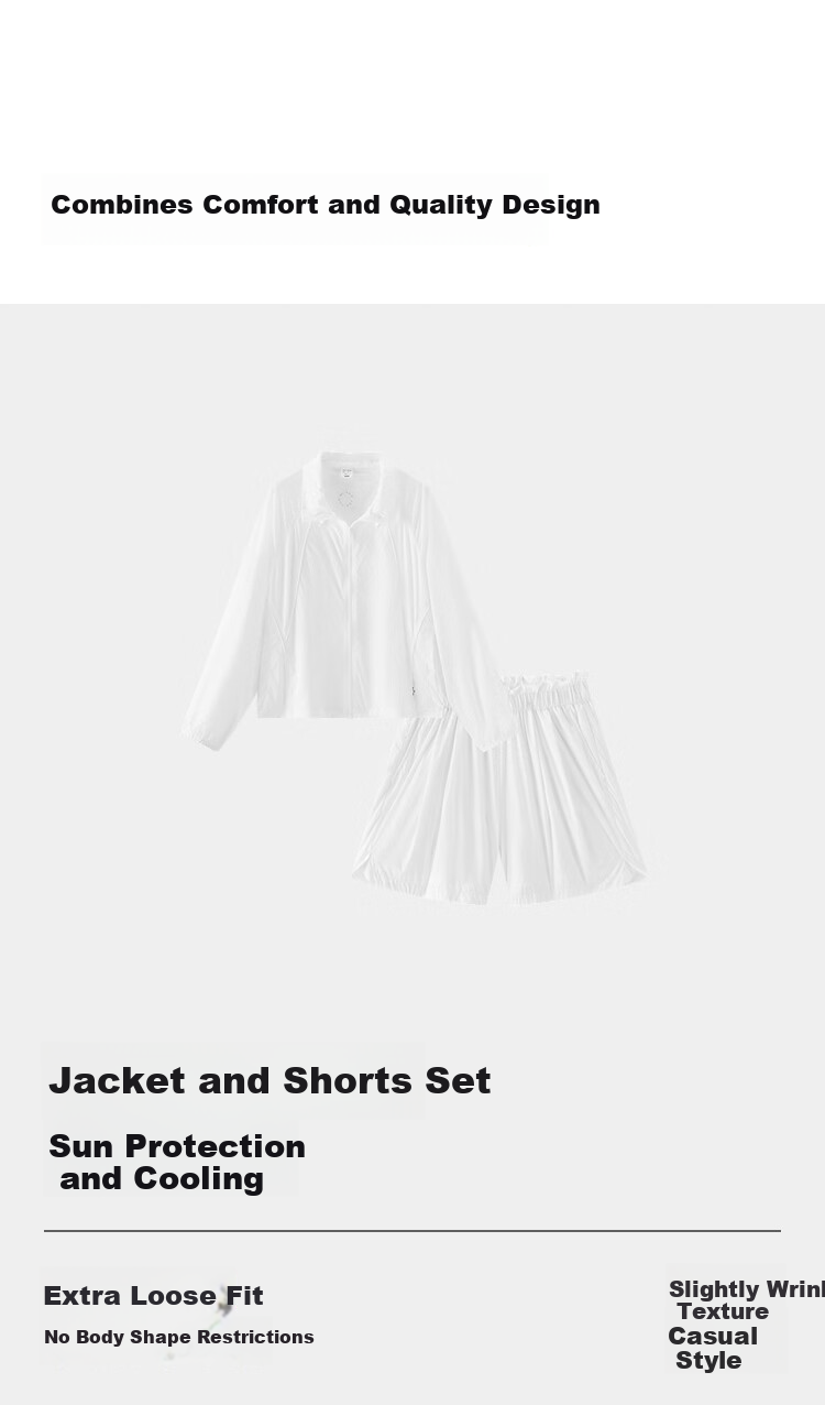 Semir Chen Duling | Mall Same Style | Marcus Collaboration Women's Summer 2026 Fashion Sunscreen Two-Piece Set 101326117017 15