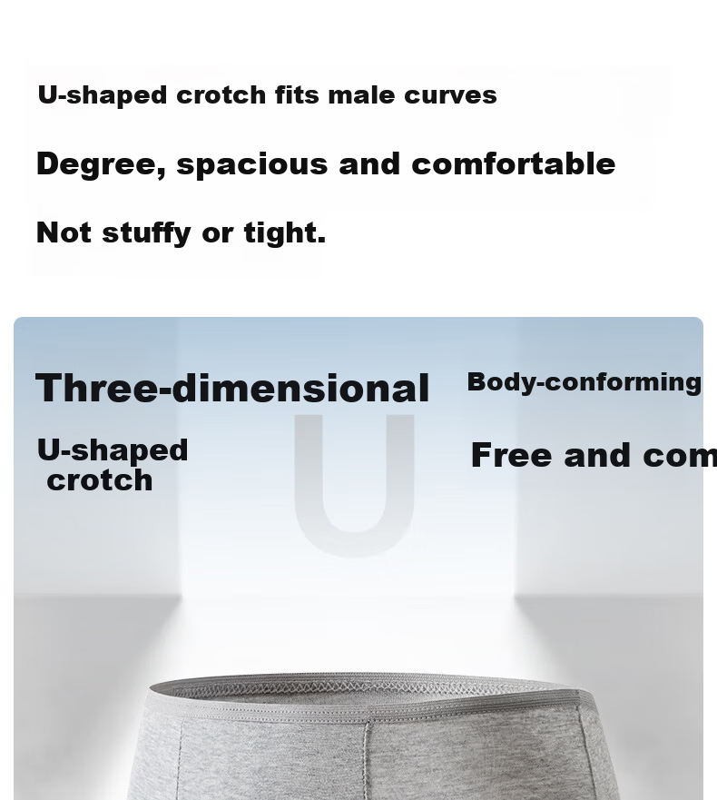 GNJ Men's Disposable Cotton Boxer Briefs Travel Portable EO Sterilized Wash-Free Individually Packaged Business Trip 11