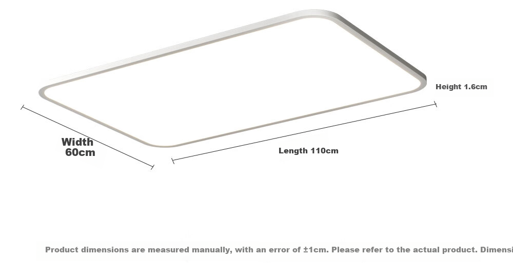 Kuka LED Ceiling Light Eye Protection Philips Aluminum Living Room Bedroom Simple 38cm Round [Installation Included] 34