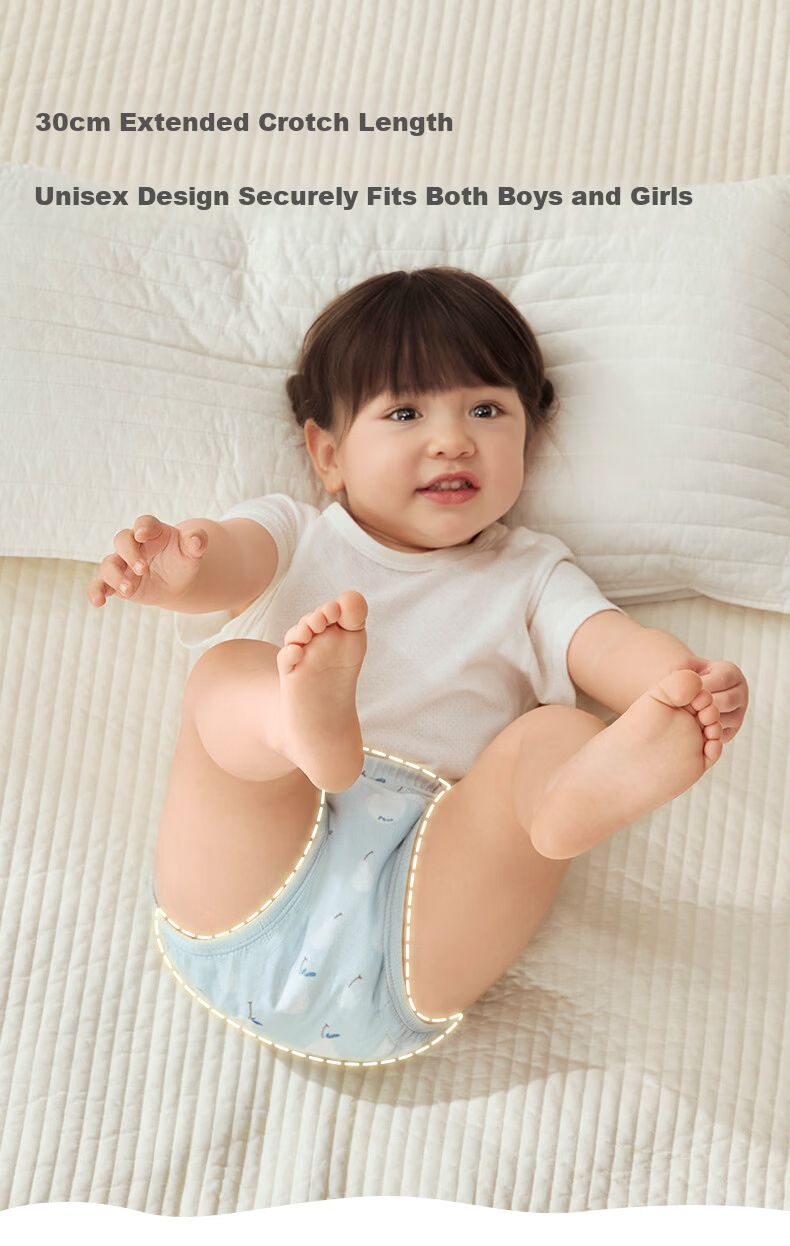 October Crystals Toilet Training Pants Unisex Baby Breathable Diaper Pants Washable Potty Training Underwear Toddler Pull-Ups 19