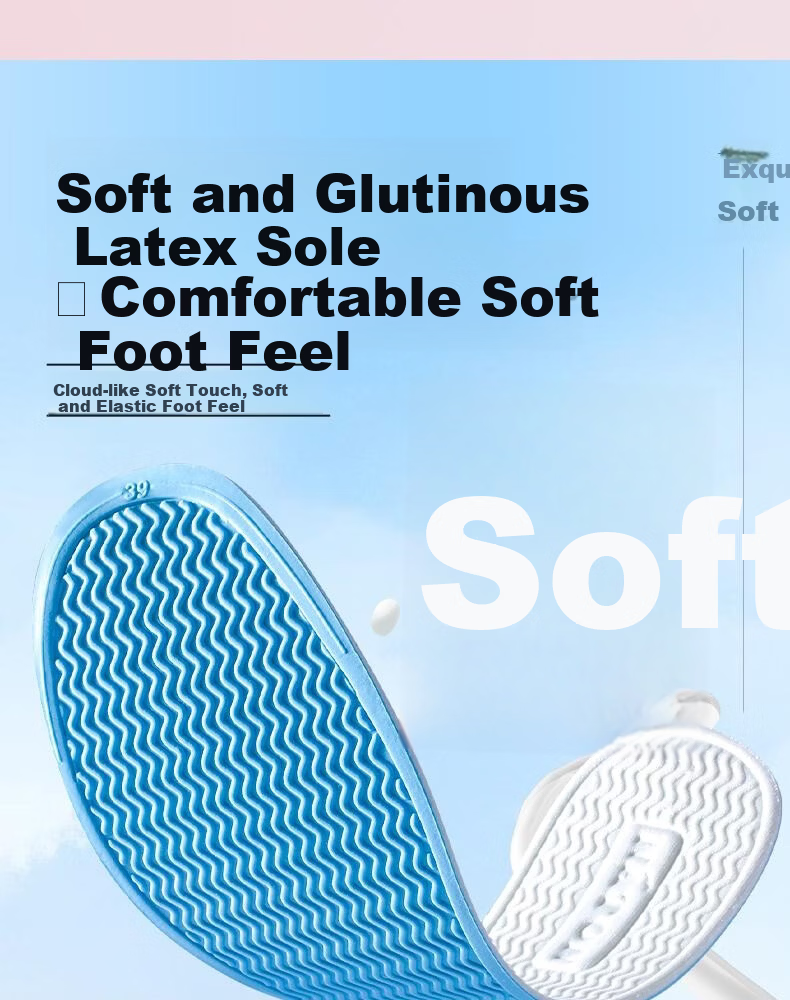 Footprint Tribe Barefoot Magic Insoles Men's Summer Breathable Sweat-Absorbing Odor-Resistant Latex Non-Stick Insoles Size 39-40 [2 Pairs] 7
