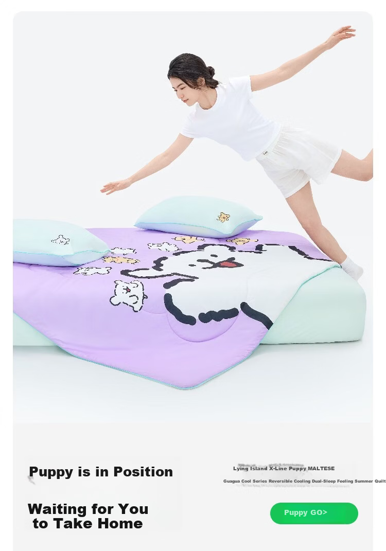 Tangdao Guagua Cooling Fitted Sheet 2026 Summer Cooling Mattress Cover Student Dormitory Single 1.5m Ice Silk Fitted Sheet 14