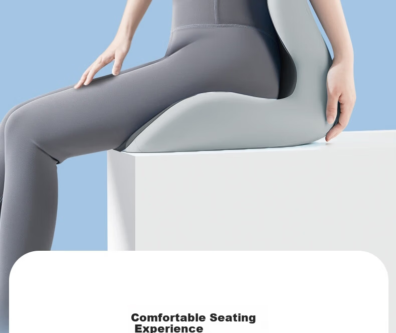 Meiwu Craftsman Memory Foam Student Seat Cushion with Backrest Integrated Classroom Cushion Anti-Pain Dormitory Sitting Pad 21