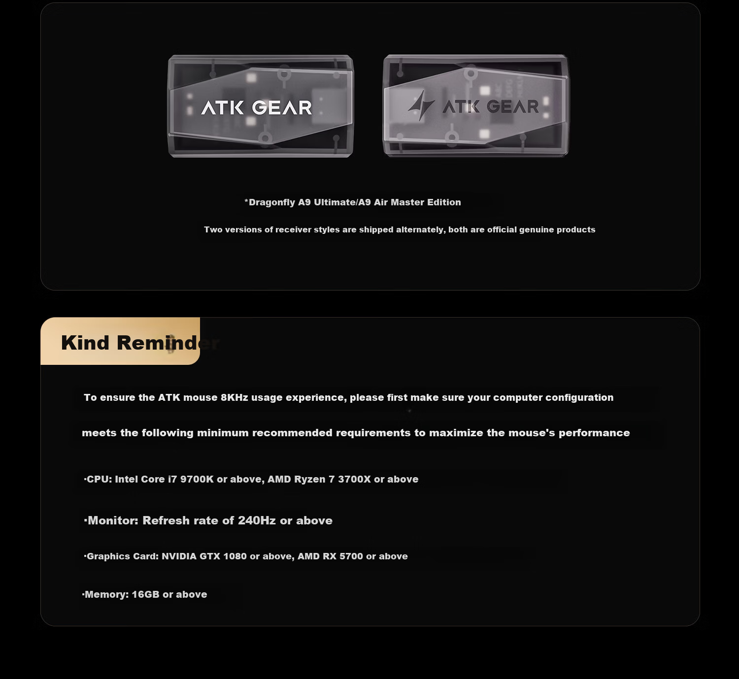 ATK Dragonfly A9MINI Wireless Gaming and Office Mouse Wired Dual-Mode Lightweight Symmetric Minimalist Ergonomic A9MINI Master Edition + Cloud Pink 3955 15