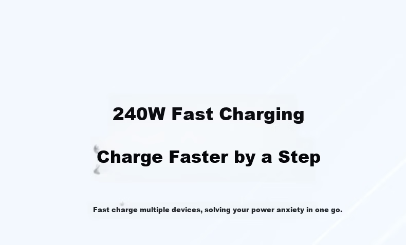 Oumake 4-in-1 Charging Cable Fast Type-C Multi-Function Car Charger Compatible with iPhone 17/16/15/14, Xiaomi, Huawei, iPad, Laptop 2m 7