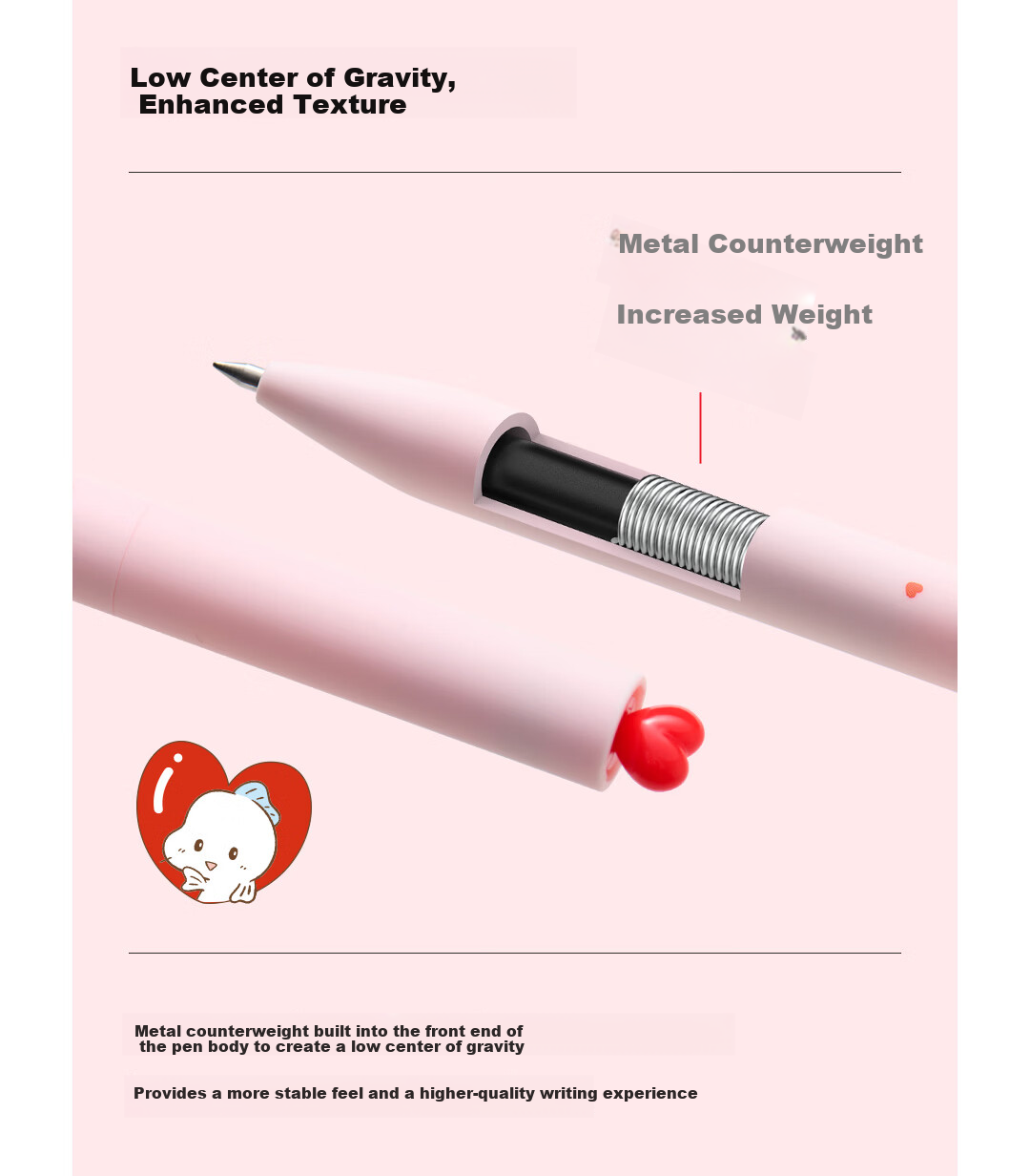 KACO FIRST Beginner Neutral Pen x White Crane Beam Underwater Museum Collaboration Fuyu Baby 0.5mm Black Water Pen Student Exam Practice Quick-Dry Signature Carbon Pen 1 Piece 8