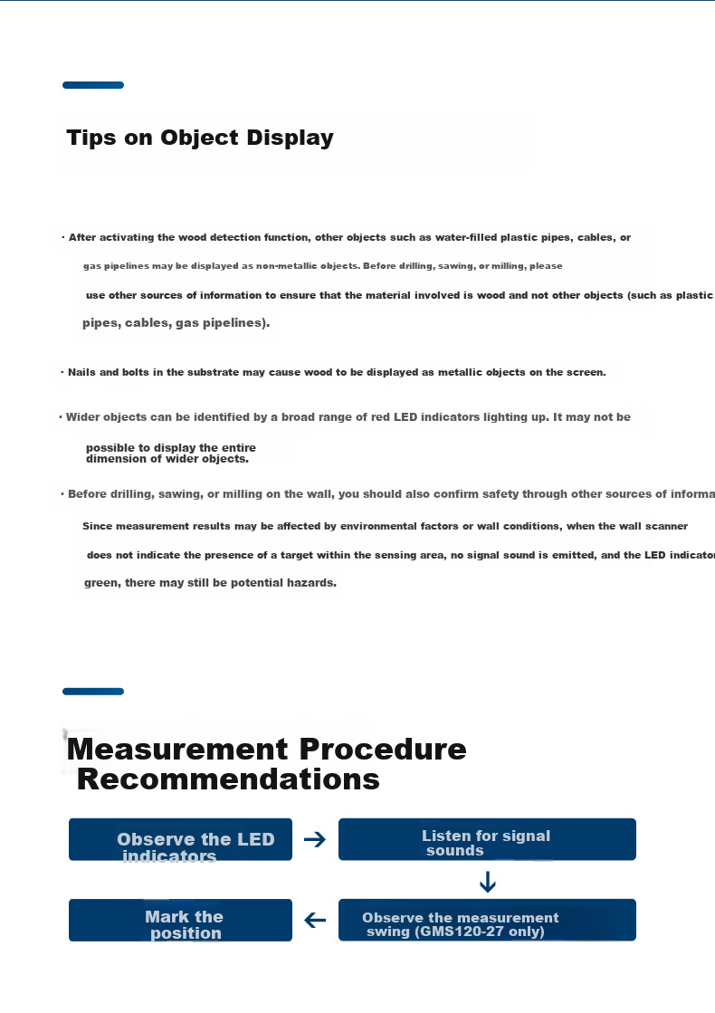BOSCH GMS 120-27 Multifunction Wall Scanner Detector for Metal and Wood, Waterproof and Dustproof, 120mm 5