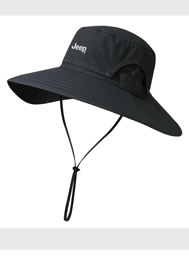 JEEP New UV Protection Breathable Sun Hat Summer Outdoor Ice Silk Face Mask for Men and Women 21