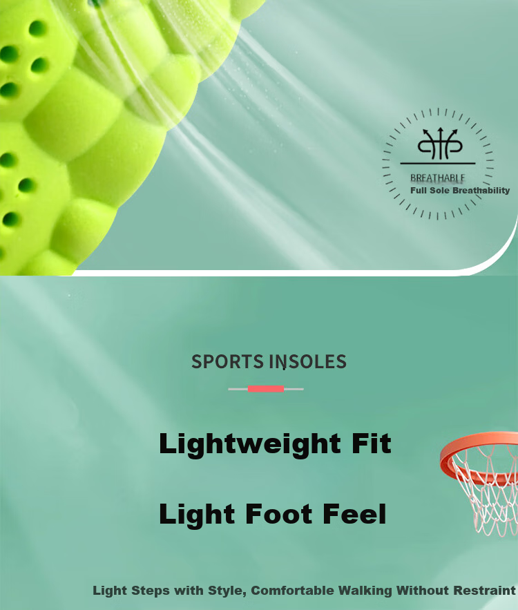 Zulijian Sports Military Training Insoles for Men, Mugwort Sweat-Absorbing, Odor-Resistant, Antibacterial, Long-Standing Arch Support, Green Gray, 2 Pairs, Size 41-42 9