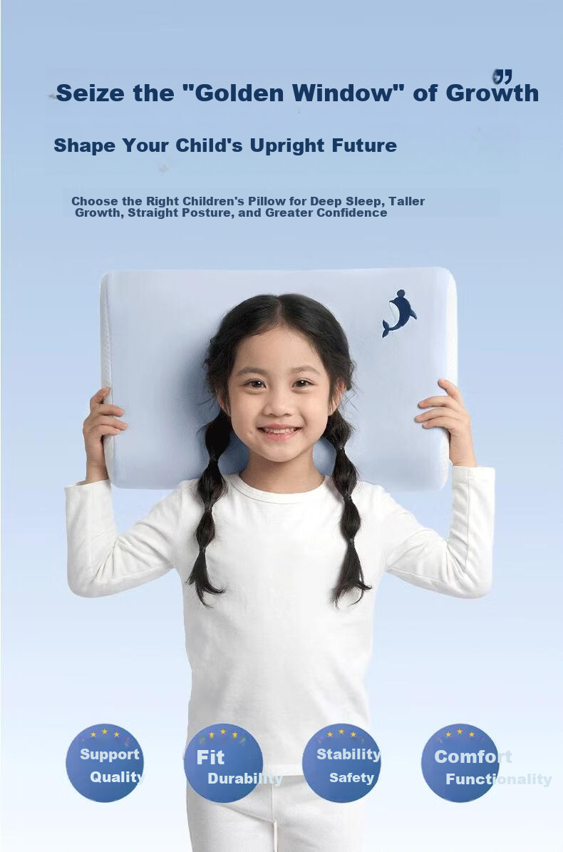 CEENIU Children's Pillow Neck and Spine Support Memory Foam Pillow for Ages 3-12, Trusted by Over 4 Million Moms 16