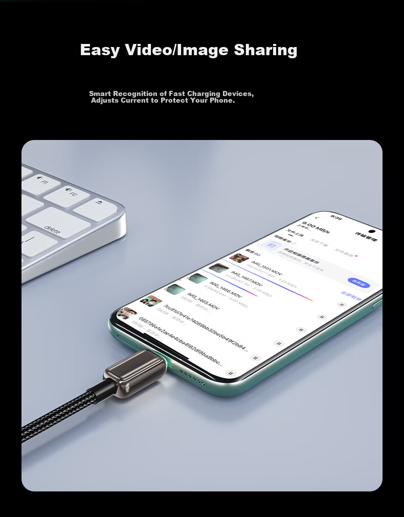 Aomake Super Fast Charging Type-C Data Cable 6A/5A Charger Cable 100W/66W Compatible with Huawei Mate60/40/30 Vivo Honor Oppo Xiaomi Smartphones 11