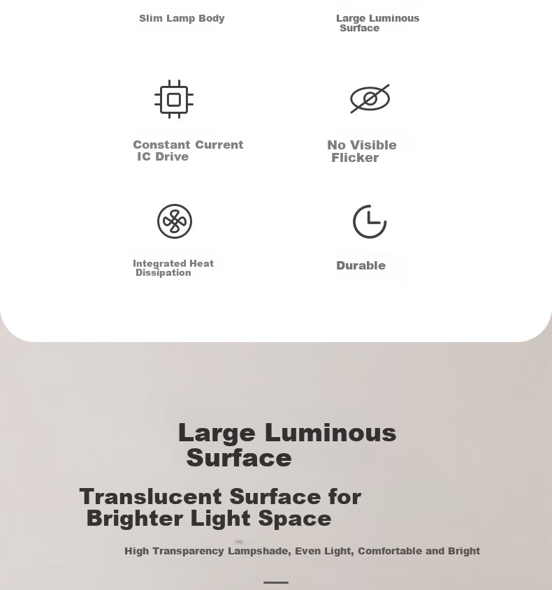 Foshan Lighting (FSL) Ultra-thin LED Recessed Downlight Ceiling Spotlight 18W Cutout 195-205mm Cool White (6000K) Lejia Series 3