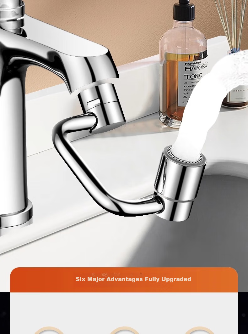 WUZORY [Germany] Faucet Extender Extension Kitchen Basin Sink Universal Rotatable Connector W137 3