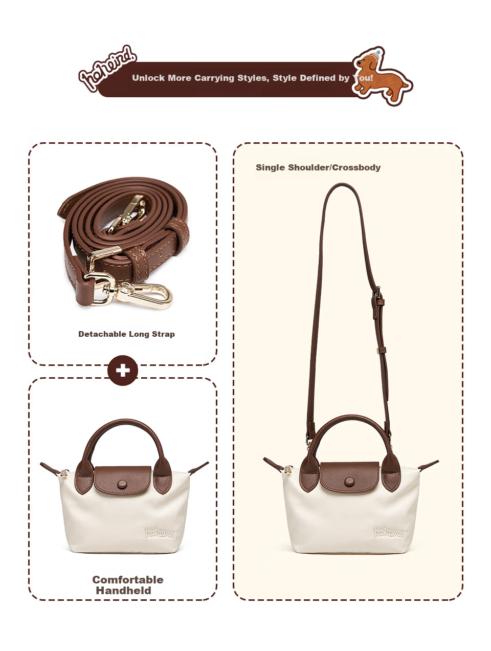 Hotwind Women's Shoulder Bag Crossbody Handbag Small Dumpling Bag Phone Bag Lightweight Valentine's Day Gift for Girlfriend 9