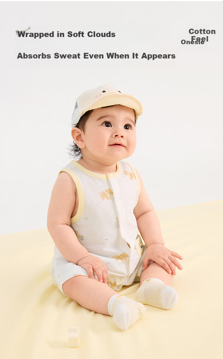 Balabala【balaOne】Baby Romper Infant Jumpsuit 2026 Cute Stylish Fresh Adorable 1