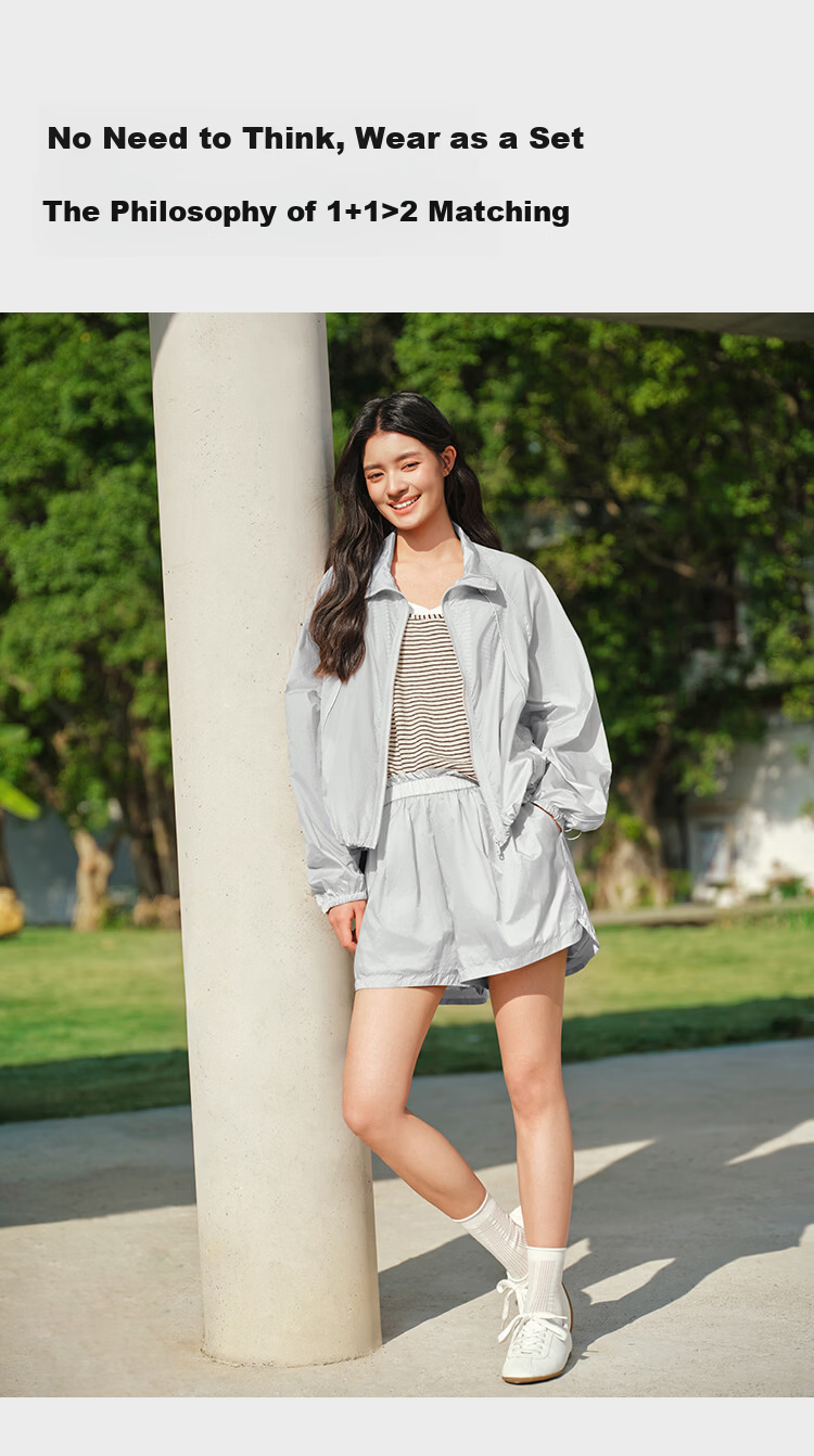 Semir Chen Duling | Mall Same Style | Marcus Collaboration Women's Summer 2026 Fashion Sunscreen Two-Piece Set 101326117017 11