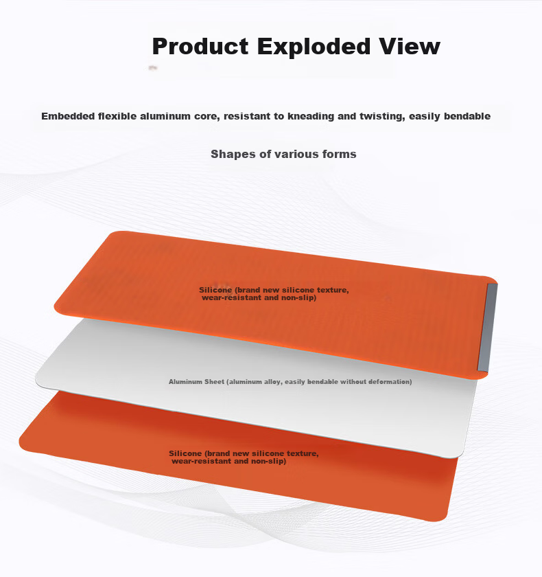 Digalun Silicone Phone Stand Desktop Tablet Laptop Holder Creative Flexible Foldable Lazy Stand Travel Accessory 7