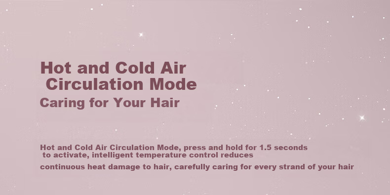 FLYCO High-Speed Hair Dryer Portable Negative Ion Hair Care Blow Dryer for Home Dormitory Fast Drying Gift for Girls Galaxy Star Ring FH6371 Color Random 16