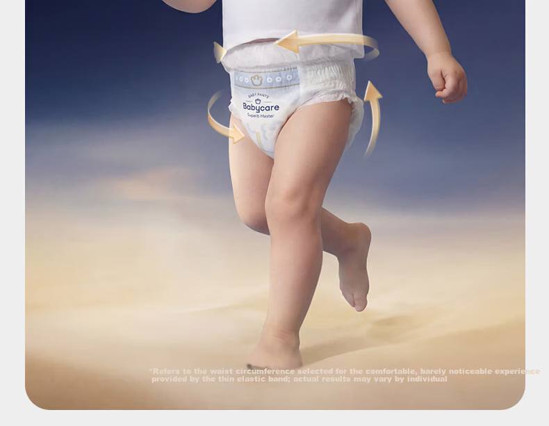 Babycare Extraordinary Master Pull-Up Pants Trial Pack XL3 (12-17kg) Newborn Baby Diapers Ultra-Thin Breathable 10