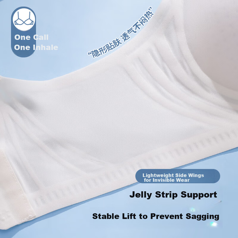 JOYNCLEON Maternity Nursing Bra Summer Thin Pregnant Women Breastfeeding Special Champagne XXL Jwx158828