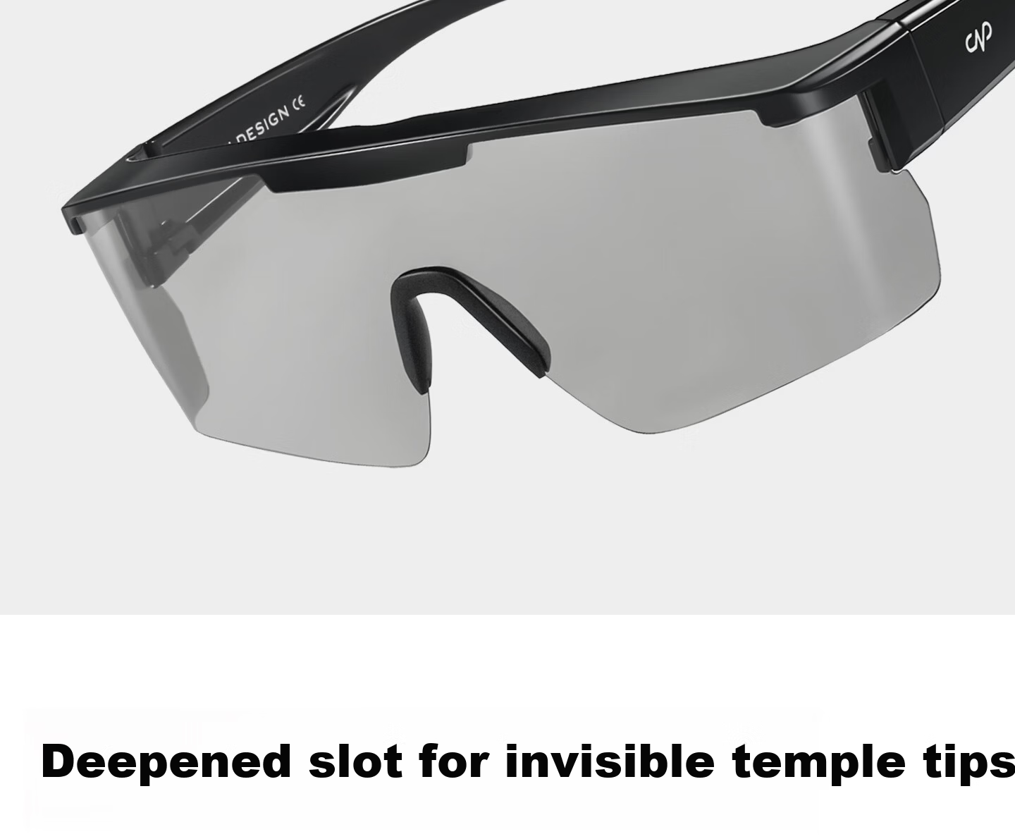 CAPONI Cycling Glasses Prescription Clip-On Day and Night Photochromic Outdoor Mountaineering Sports Protective Sunglasses Unisex 22