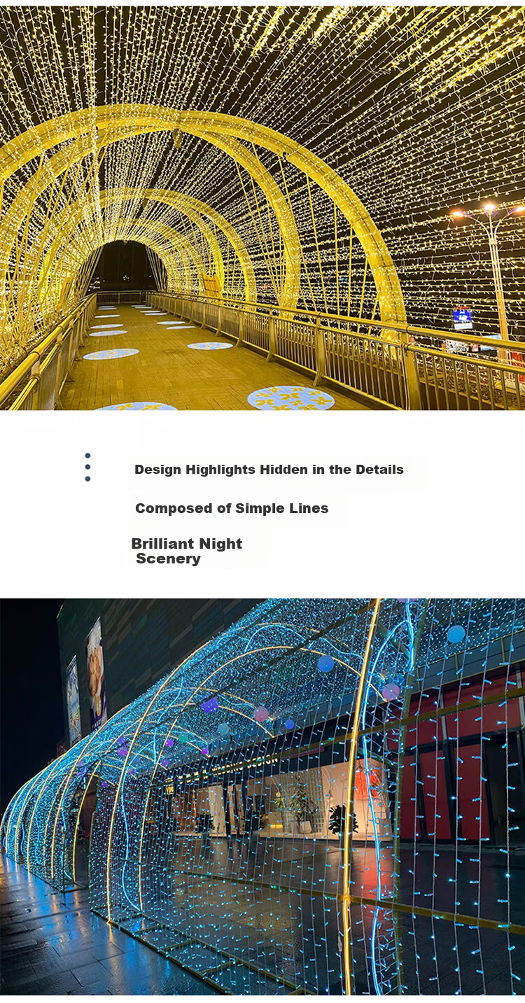 Jingyun Can Starry Sky Small LED String Lights Colorful LED Light String for Spring Festival Lantern Festival Outdoor Waterproof Color Changing String Lights 50m Male and Female Tail Connector [Jing W 18