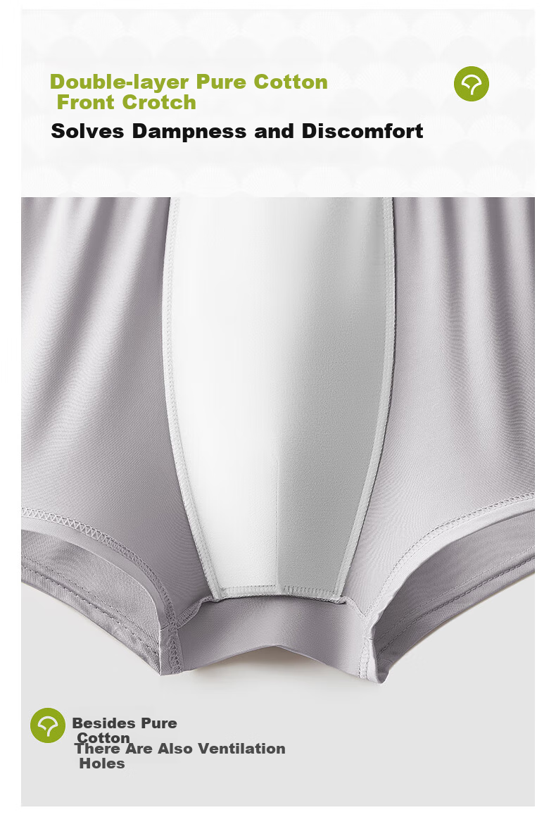 October Crystal Tang Qian Disposable Men's Underwear 10A Antibacterial Lightweight Breathable 8-Pack 2XL 10