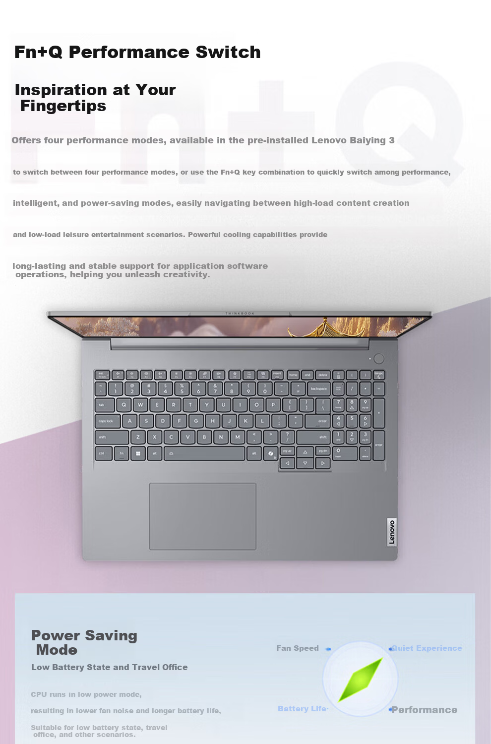 ThinkPad ThinkBook 16 Ultra 5 225U 16GB 512GB 2.5K Lightweight Business Ecosystem High-Performance Gaming Laptop 6