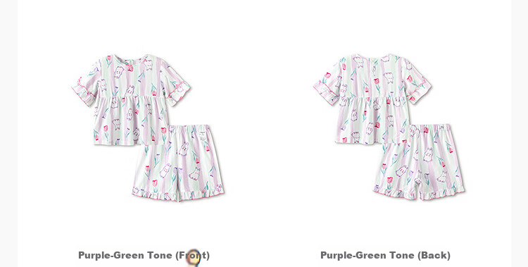 Balabala Baby Summer Pajama Set Air-Conditioned Clothing Anti-Cold Children's Homewear Lightweight Cool Comfortable 16