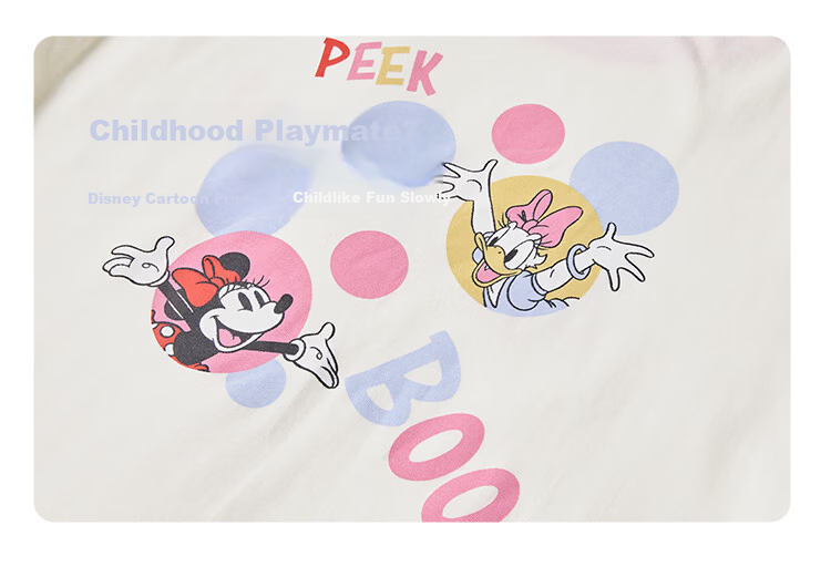 Disney Children's Clothing, Kids' T-Shirt, Summer Lightweight, Girls' Pure Cotton Short Sleeve, 2026 New Style, Big Kids' Half Sleeve, Breathable Top 2