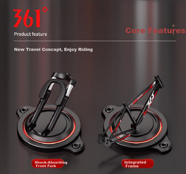 361° Youth Bicycle 7-12-18 Years Disc Brake Shock Absorbing Student Pedal Off-Road Mountain Bike 22 Inch Silver Gray 1