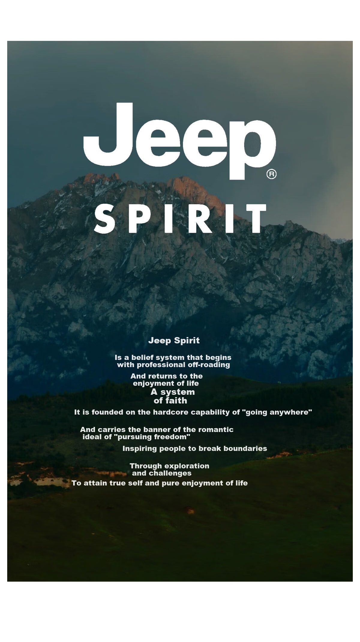 JEEP SPIRIT Outdoor Hiking Mountaineering Backpack Large Capacity Waterproof Camping Lightweight Travel Bag for Men and Women 34