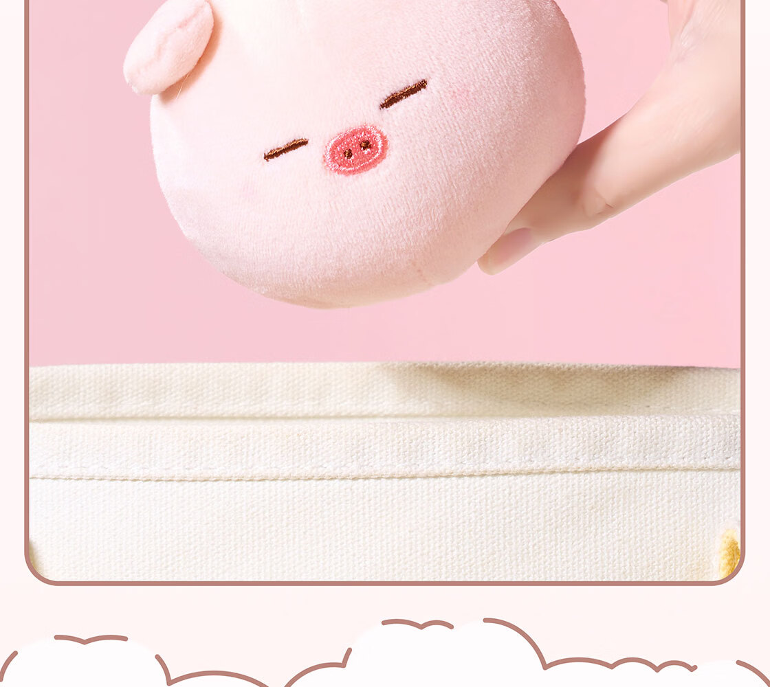 MINISO Bear Plush Doll Toy Stuffed Animal Pillow for Bed, Dormitory, Sleeping Companion Gift for Girls 8