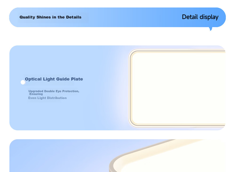 Dell Living Room LED Ceiling Light Full Spectrum Eye Protection Modern Minimalist Cream Style Zhongshan Lighting with Installation Package 36
