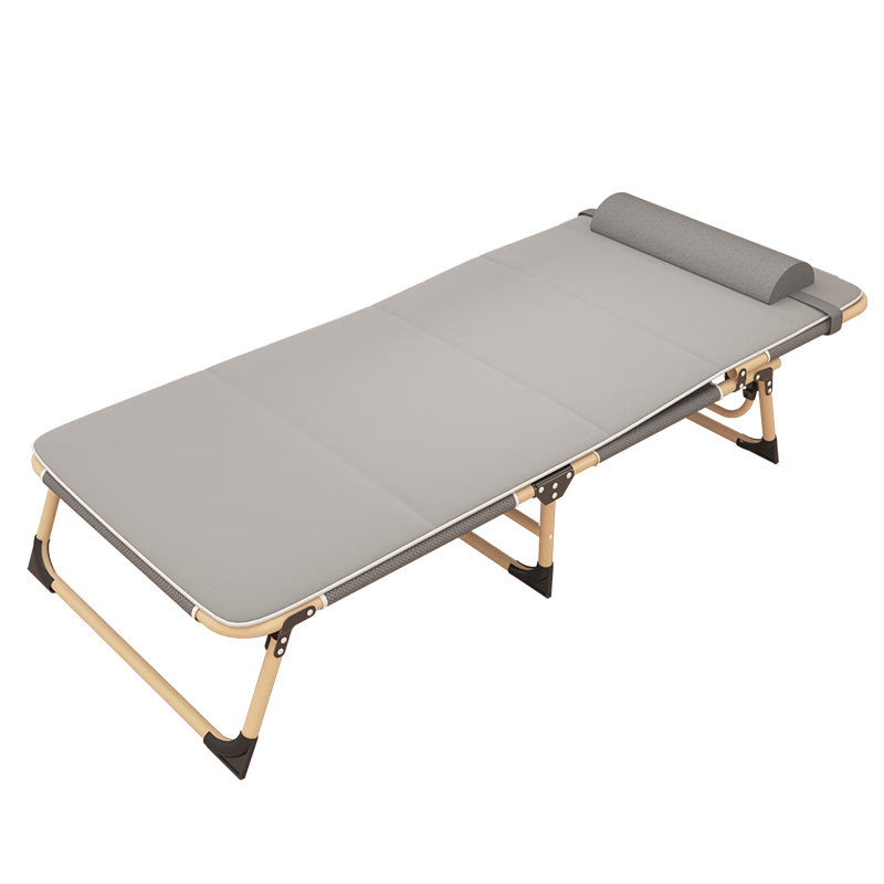Jianyi Home Folding Single Bed Office Nap Rest Bed Military Cot Care Bed Tri-Fold Bed