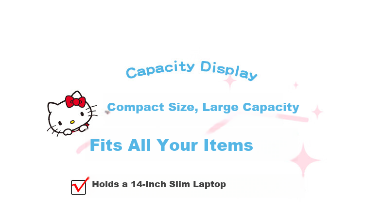 Hello Kitty Backpack for Middle and High School Students 2026 New Stylish Unique High-Value Girls Lightweight Large Capacity Shoulder Bag 7