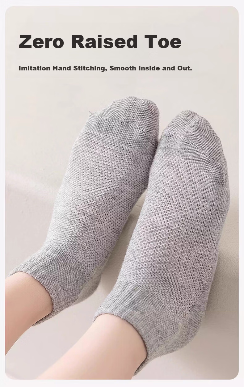 Langsha Children's White Socks Boys Girls Student White Thin Cotton Mid-Calf Socks for Spring and Autumn Summer 8