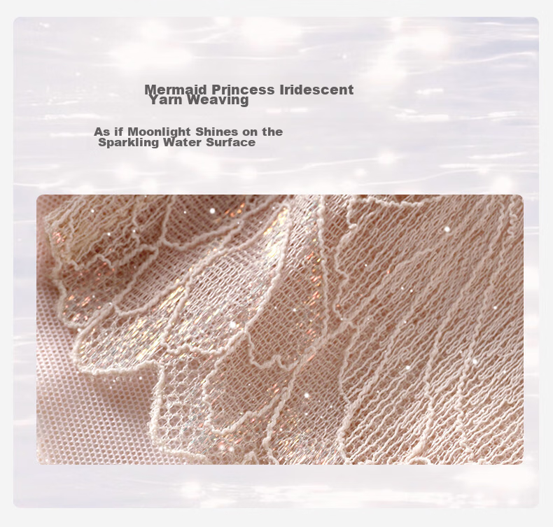 Manifen New French Lace V-Neck Vest Sexy Triangle Cup with Cup Camisole Fashionable Back Lightweight Thin Base Layer 2