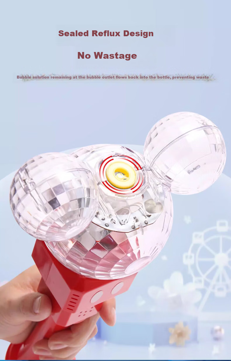 Beishangxing Official Children's Bubble Machine Electric Bubble Wand Bubble Gun Toy Amusement Park Style Children's Day Gift 7