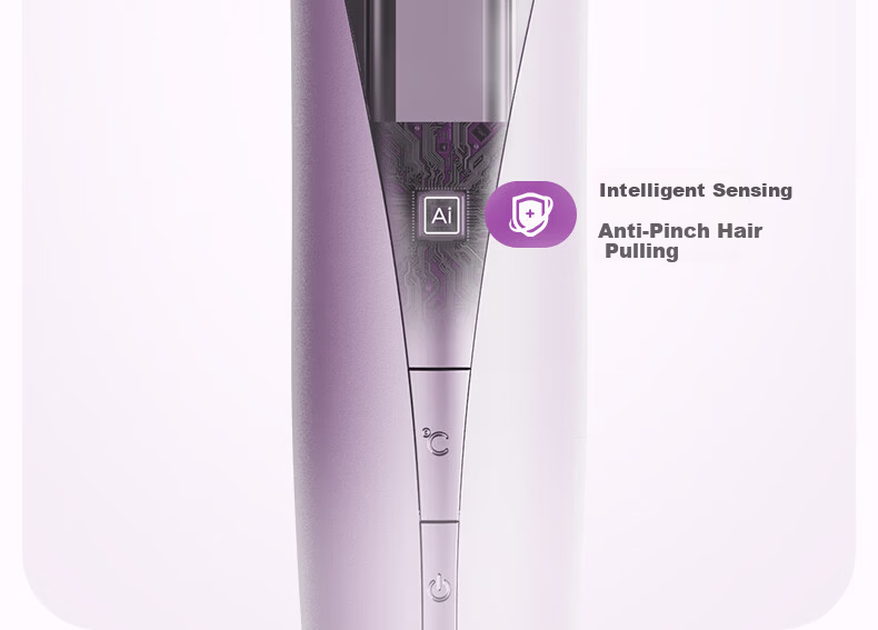 Lena 2-in-1 Automatic Curling Iron 32mm Curling Wand + 36mm Straightening Comb Lazy Electric Hair Curler Gift Z5-32&36B [Price Guarantee 618] 4