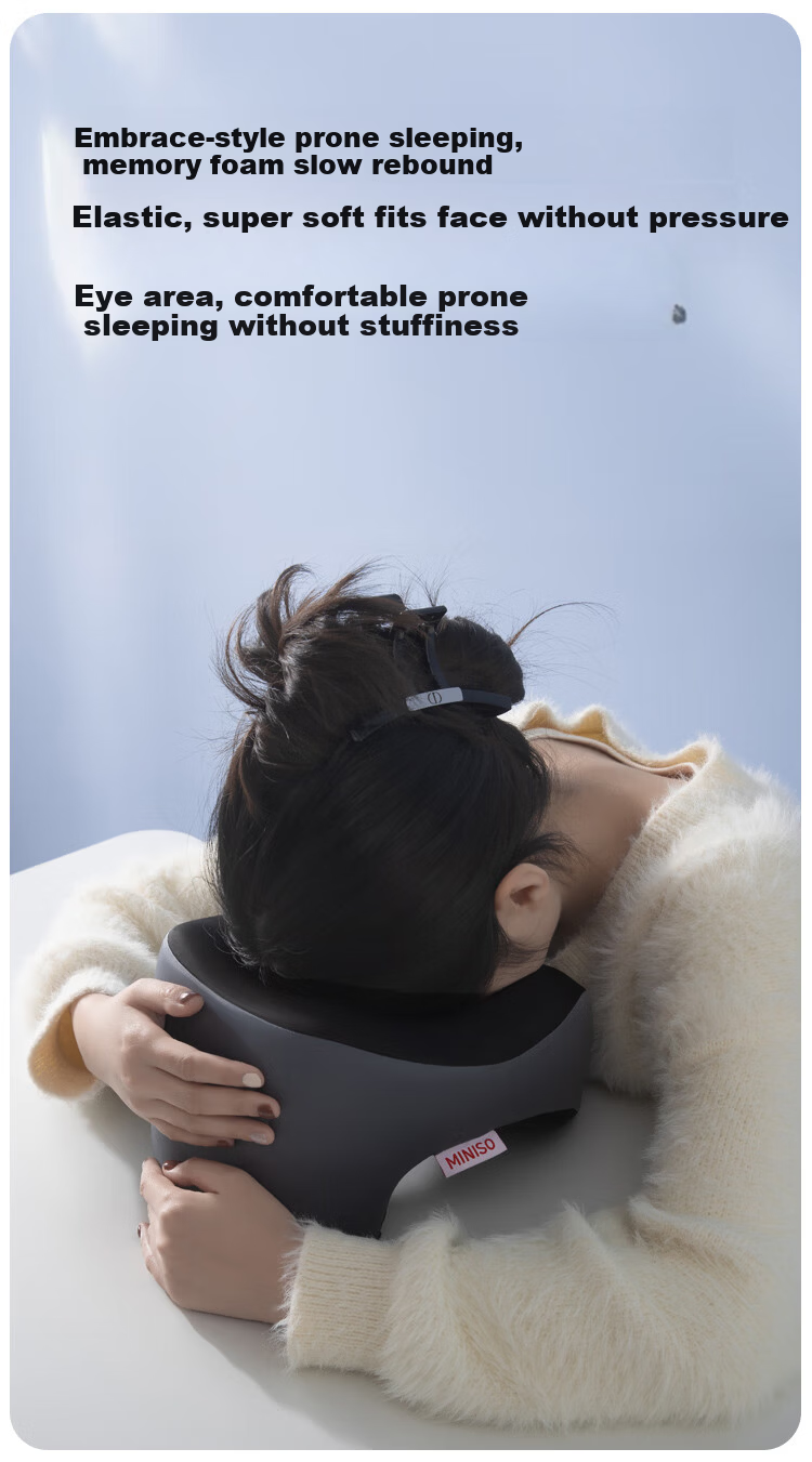 MINISO Nap Pillow Office Nap Essential U-Shaped Pillow for Elementary Students and Adults 5