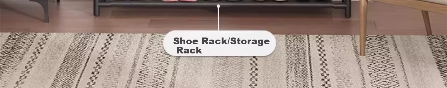 Wooden Double-Layer Shoe Rack Multi-Tier Home Shoe and Hat Storage Cabinet Entryway Organizer Dormitory Storage Shelf 5