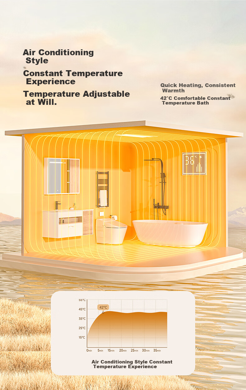 OPPLE Warm Air Bathroom Heater Hug Warm Series Integrated Ceiling Light Ventilation Zhixu-S 5