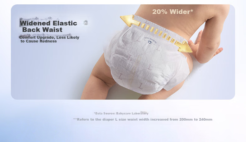 Babycare Royal Lion Kingdom Diapers Light Pack XL31 (12-17kg) Baby Skin-Friendly Diapers 2